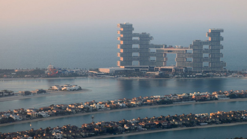 Atlantis The Royal este ultimul hotel de lux construit în Dubai FOTO: Profimedia Images
