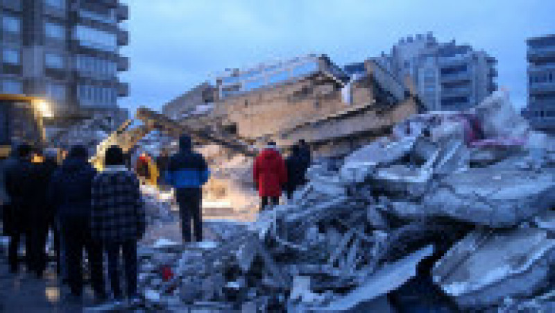 Cutremurul de 7,8 grade a devenit este cel mai mortal dezastru din Turcia de la dispariția Imperiului Otoman. Sursa foto: Profimedia Images | Poza 18 din 32