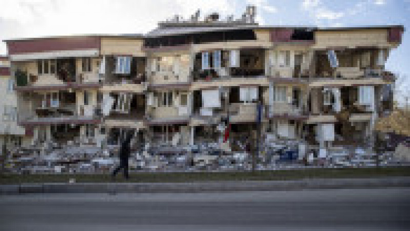 Cutremurul de 7,8 grade a devenit este cel mai mortal dezastru din Turcia de la dispariția Imperiului Otoman. Sursa foto: Profimedia Images | Poza 32 din 32