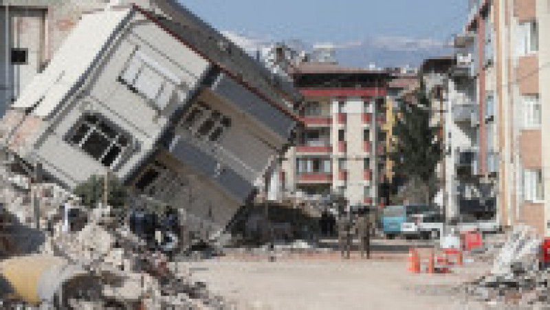 Cutremurul de 7,8 grade a devenit este cel mai mortal dezastru din Turcia de la dispariția Imperiului Otoman. Sursa foto: Profimedia Images | Poza 11 din 32