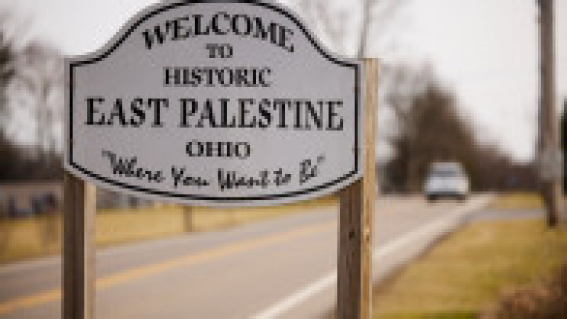 East Palestine, Ohio. Foto: Profimedia Images | Poza 12 din 12