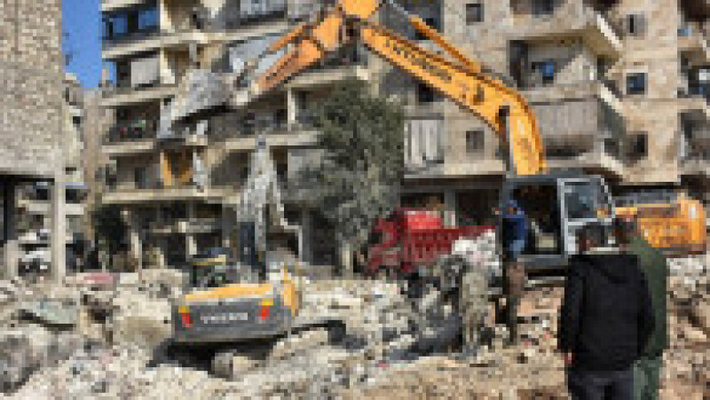 Siria, o țară deja măcinată de războiul civil care durează de peste 10 ani, a fost lovită grav de cutremurele de 7,8 și 7,6 grade produse luni în Turcia. Sursa foto: Profimedia Images | Poza 23 din 44