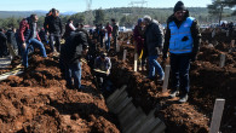 Turcia și Siria nu mai au unde să-și îngroape morții. Foto: Profimedia Images | Poza 4 din 8