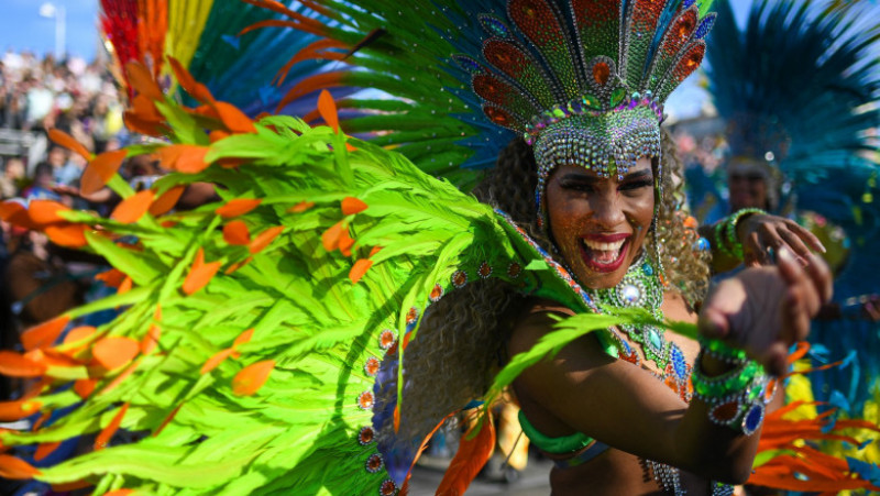 Parada de deschidere a Carnavalului de la Nisa. Foto: Profimedia Images
