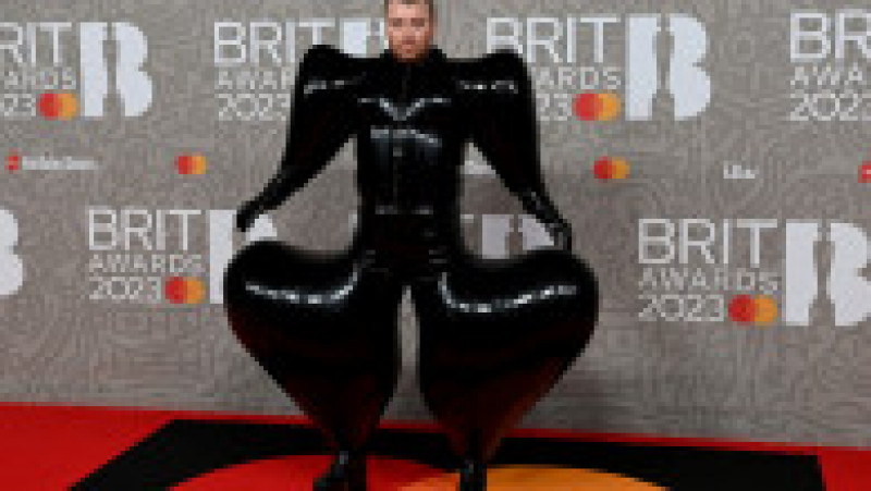 Sam Smith la Brit Music Awards 2023. Sursa foto: Profimedia Images | Poza 6 din 44