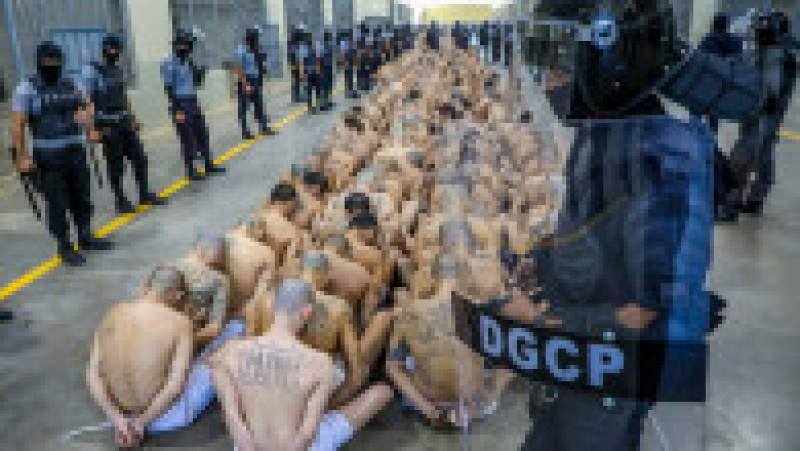 Una din cele mai mari închisori din lume a fost deschisă în El Salvador. Foto: Profimedia | Poza 9 din 12