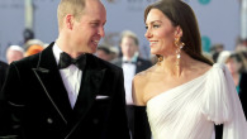 Prințul William și Kate Middleton, la premiile Bafta 2023. Foto: Profimedia Images | Poza 10 din 10
