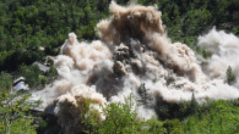 Coreea de Nord a efectuat în secret șase teste nucleare la situl Punggye-ri din provincia muntană Hamgyong de Nord între 2006 și 2017. FOTO: Profimedia Images | Poza 2 din 8