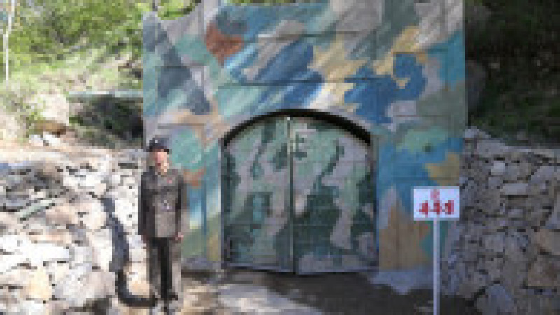 Coreea de Nord a efectuat în secret șase teste nucleare la situl Punggye-ri din provincia muntană Hamgyong de Nord între 2006 și 2017. FOTO: Profimedia Images | Poza 8 din 8