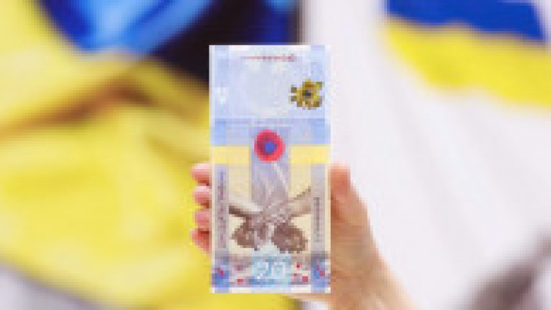 Ucraina a lansat o bancnotă pentru a marca un an de la începutul războiului. Foto: Bank.gov.ua | Poza 4 din 5