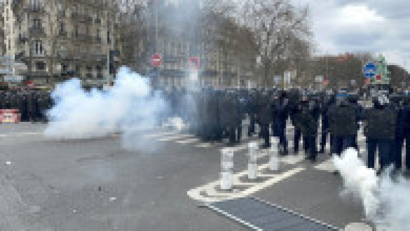 Proteste la Paris. Foto: Profimedia | Poza 2 din 12