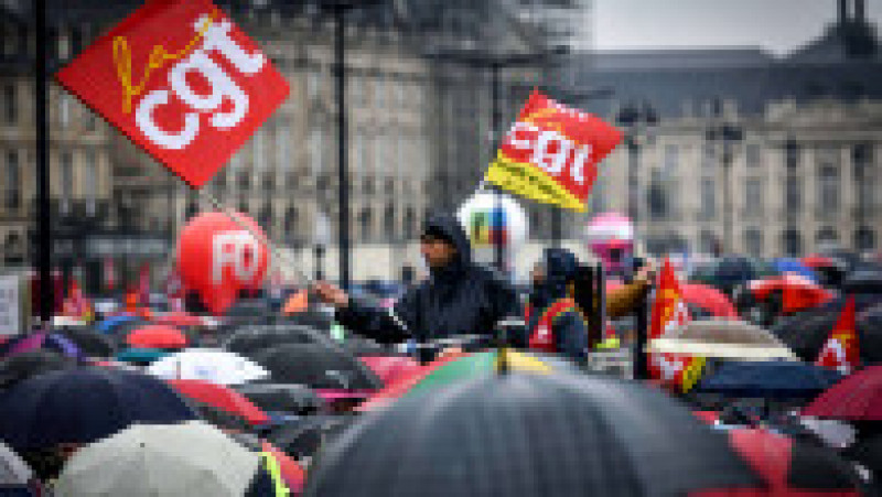 Demonstrații la Bordeaux. Foto: Profimedia | Poza 7 din 12