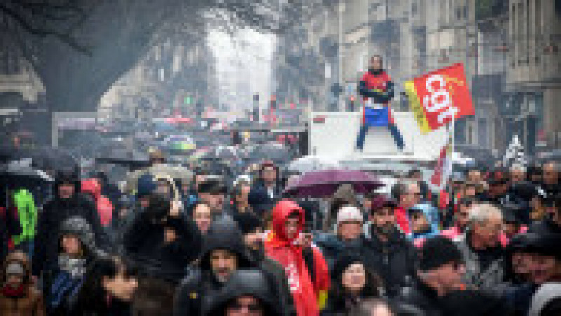 Demonstrații la Bordeaux. Foto: Profimedia | Poza 6 din 12