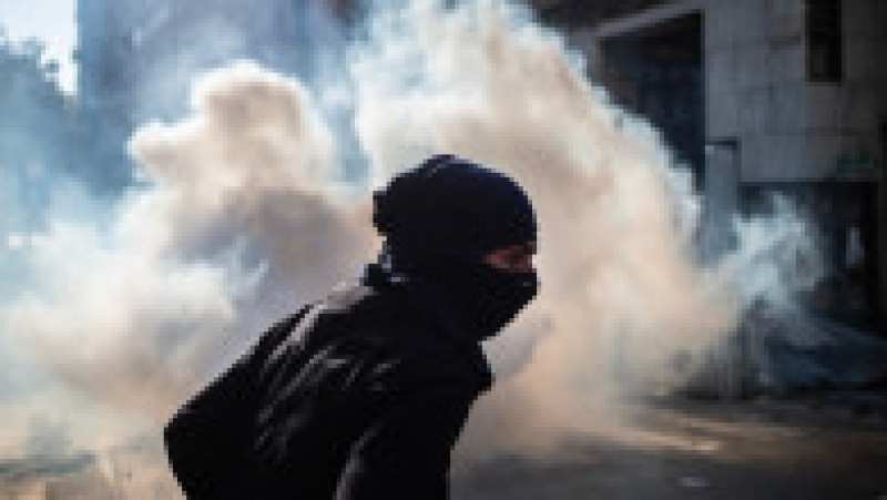 Proteste violente la Atena. Foto: Profimedia Images | Poza 11 din 16