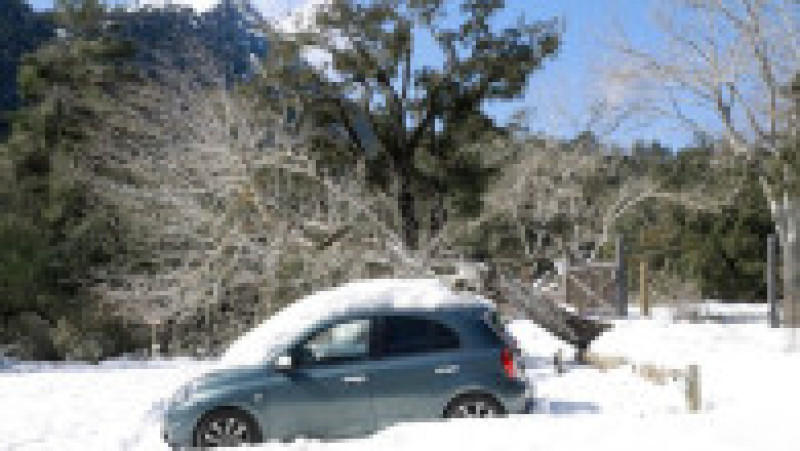 Strat de zăpadă care depășește un metru în unele zone din Mallorca. Foto: Profimedia | Poza 6 din 7