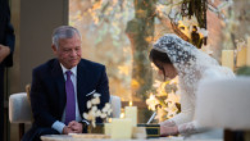 Prinţesa Iman, fiica regelui Abdullah al II-lea al Iordaniei, s-a căsătorit cu un om de afaceri de origine greacă. FOTO: Profimedia Images | Poza 4 din 17