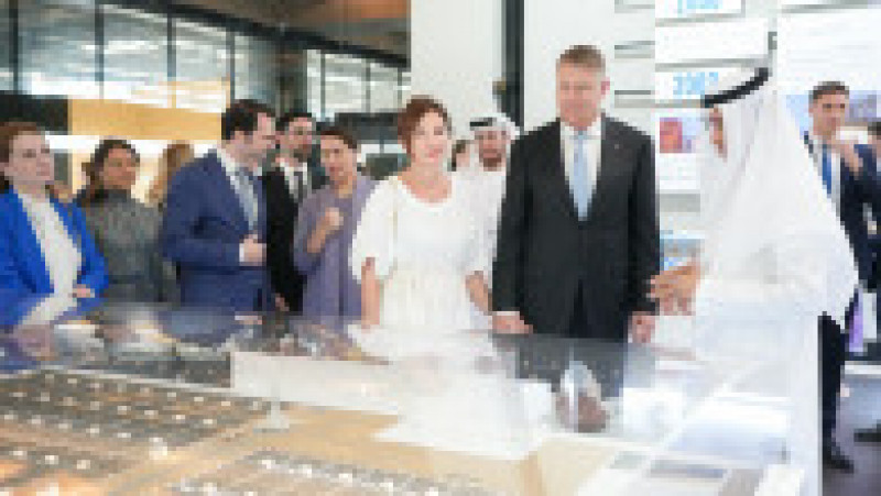 Preşedintele Iohannis a vizitat Masdar City – oraş axat pe asigurarea unui grad ridicat de sustenabilitate. Foto: presidency.ro | Poza 4 din 6