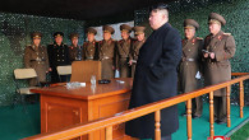 Liderul nord-coreean a apărut însoţit de fiica sa Ju Ae, considerată de unii analişti viitoarea moştenitoare a regimului.Foto: Profimedia | Poza 2 din 5