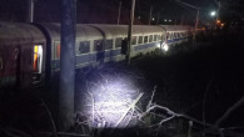 Accident feroviar în Teleorman. FOTO: ISU Teleorman | Poza 3 din 6