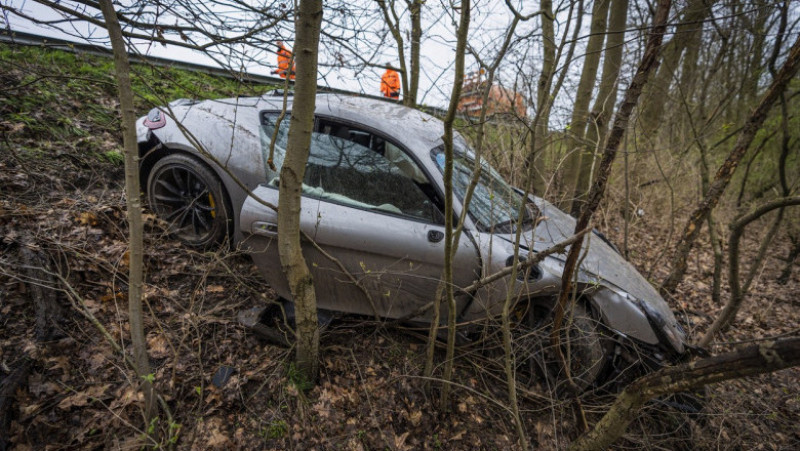 Patru morți și trei mașini Porsche implicate într-un accident rutier groaznic petrecut în Germania. Sursa foto: Profimedia Images