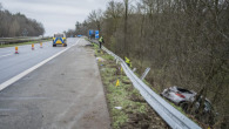 Patru morți și trei mașini Porsche implicate într-un accident rutier groaznic petrecut în Germania. Sursa foto: Profimedia Images | Poza 2 din 19