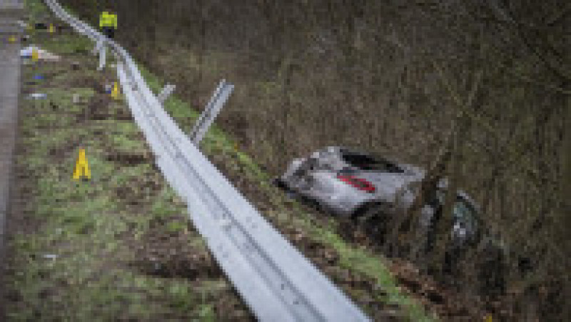 Patru morți și trei mașini Porsche implicate într-un accident rutier groaznic petrecut în Germania. Sursa foto: Profimedia Images | Poza 5 din 19
