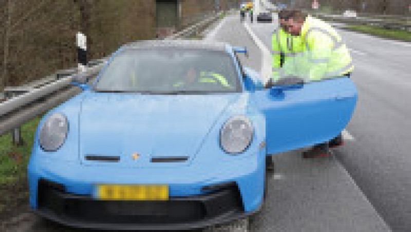 Patru morți și trei mașini Porsche implicate într-un accident rutier groaznic petrecut în Germania. Sursa foto: Profimedia Images | Poza 19 din 19