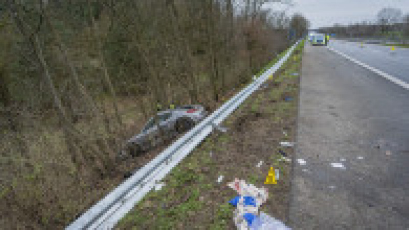 Patru morți și trei mașini Porsche implicate într-un accident rutier groaznic petrecut în Germania. Sursa foto: Profimedia Images | Poza 12 din 19