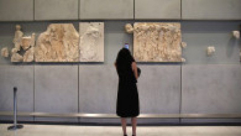 Trei fragmente din Parthenon au fost returnate Greciei de către Vatican. Foto: Profimedia Images | Poza 6 din 6