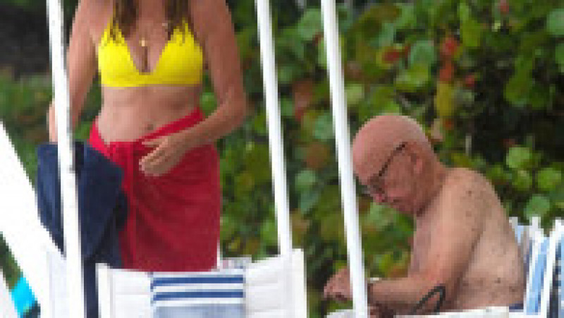 Magnatul media Rupert Murdoch s-a logodit pentru a cincea oară, la vârsta de 92 de ani, cu partenera sa, Ann Lesley Smith. FOTO: Profimedia Images | Poza 17 din 29