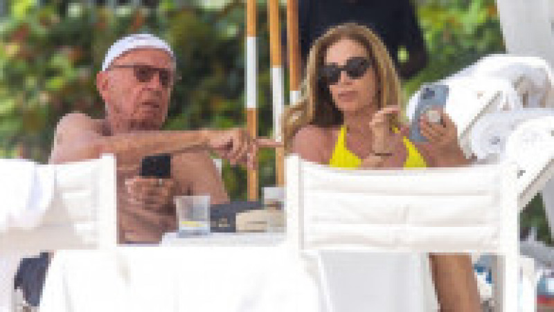 Miliardarul Rupert Murdoch, în vârstă de 92 de ani, şi-a anulat logodna cu Ann Lesley Smith FOTO: Profimedia Images | Poza 1 din 7