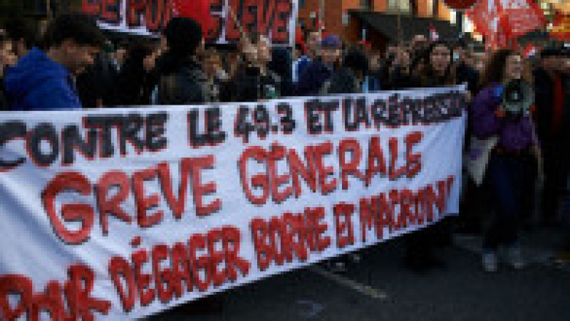 320 de proteste sunt anunțate azi în Franța. FOTO: Profimedia Images | Poza 2 din 17