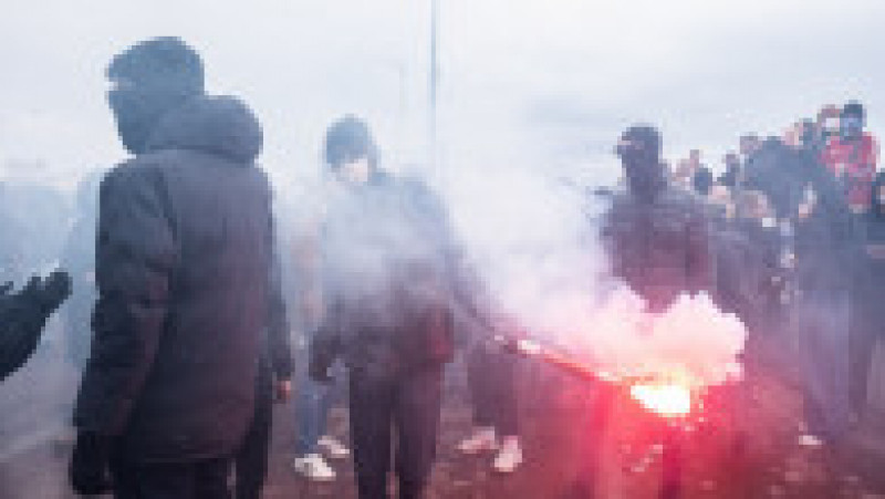 Proteste violente în Franța. Foto: Profimedia | Poza 6 din 7