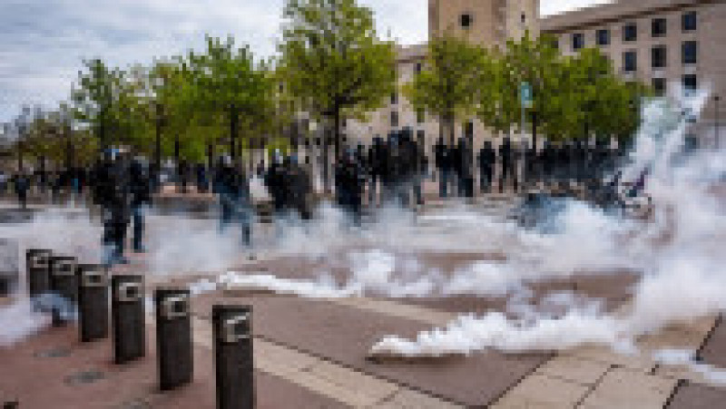 Proteste violente în Franța. Foto: Profimedia | Poza 5 din 7