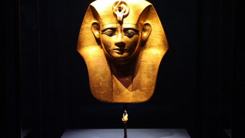 Peste 145.000 de bilete au fost vândute pentru expoziţia consacrată faraonului Ramses al II-lea de la Paris. Foto: Profimedia Images