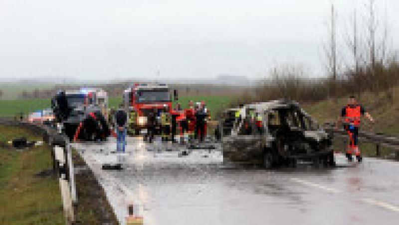 Un șofer cu permis de conducere anulat din 2007 a ucis șapte persoane pe o șosea din Germania. Sursa foto Profimedia Images | Poza 4 din 9
