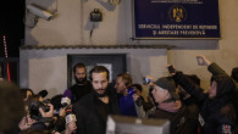 Frații Tate au fost eliberați din Arestul Central al Poliției Capitalei. Foto: Inquam Photos/ Octav Ganea | Poza 2 din 8