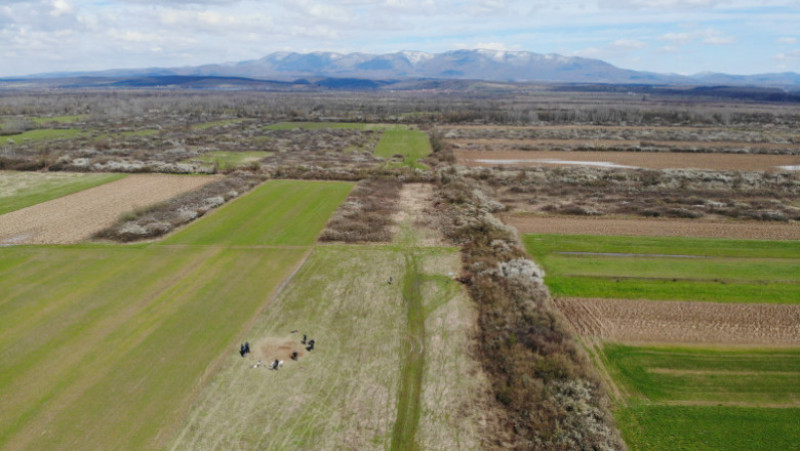 Descoperirea a fost făcută pe un câmp de la marginea orașului Sebiș, jud. Arad. Sursa foto: Complexul Muzeal Arad
