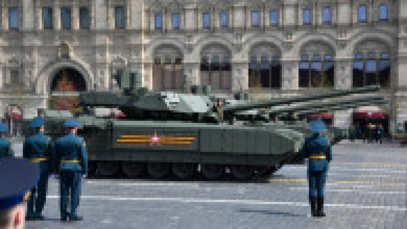Modelul T-14 Armata este cel mai modern tanc din dotarea armatei ruse. Sursa foto: Profimedia Images | Poza 2 din 20