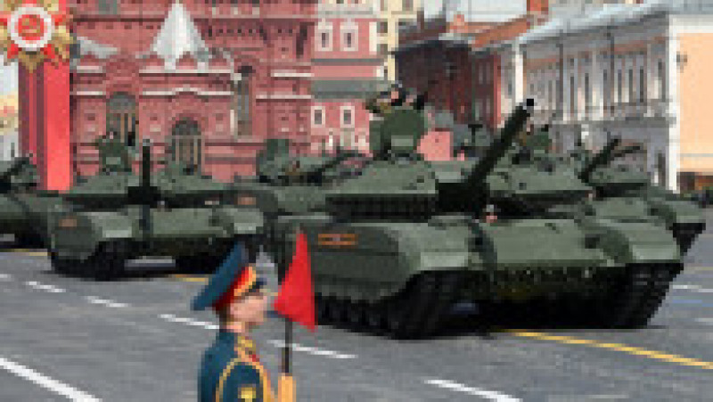 Modelul T-14 Armata este cel mai modern tanc din dotarea armatei ruse. Sursa foto: Profimedia Images | Poza 3 din 20