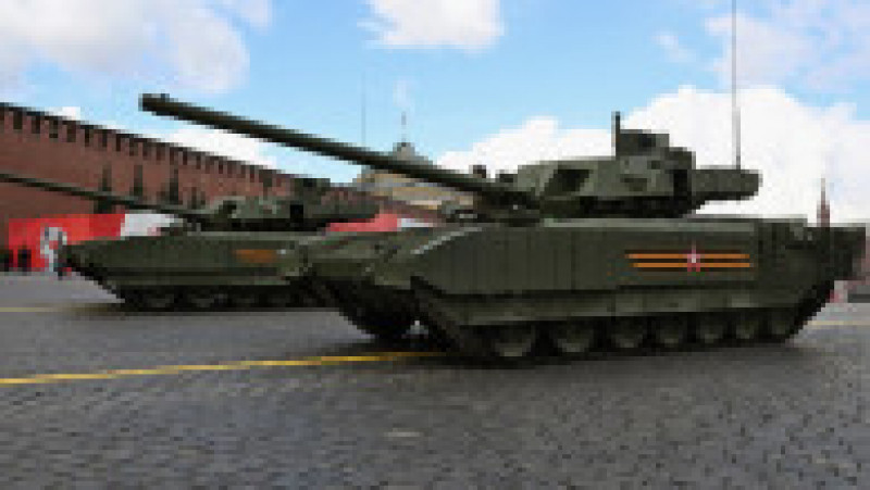 Modelul T-14 Armata este cel mai modern tanc din dotarea armatei ruse. Sursa foto: Profimedia Images | Poza 8 din 20