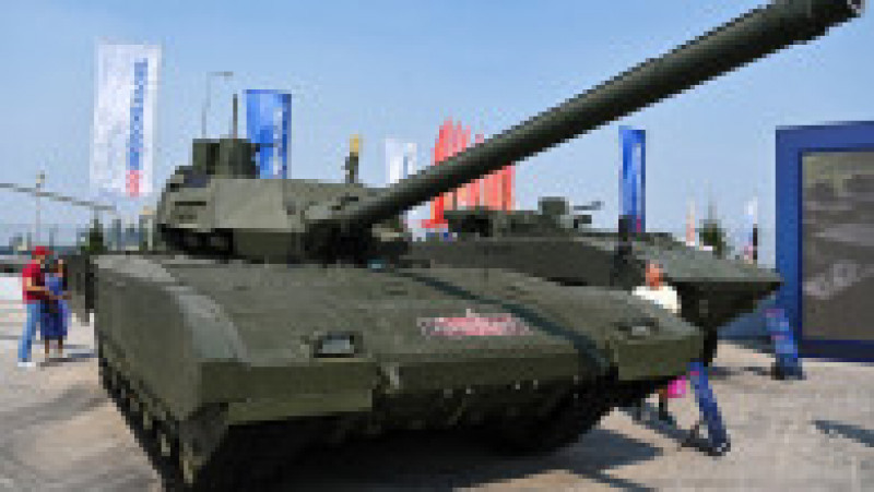 Modelul T-14 Armata este cel mai modern tanc din dotarea armatei ruse. Sursa foto: Profimedia Images | Poza 12 din 20