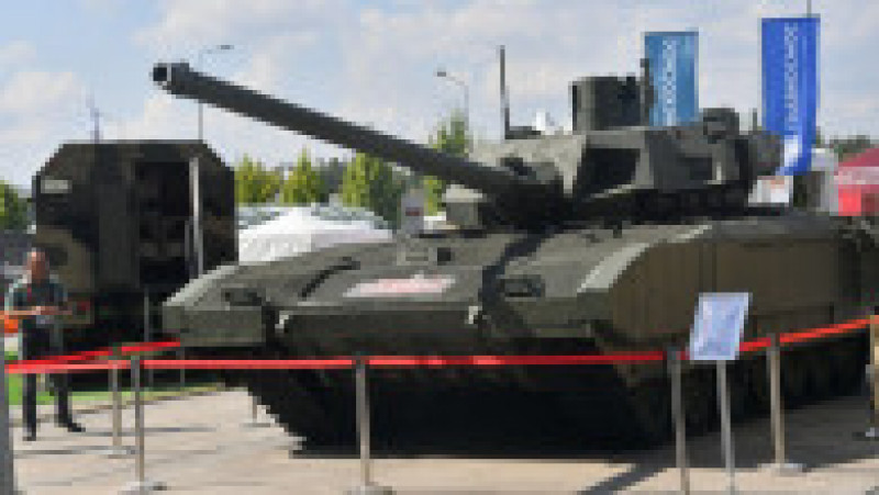 Modelul T-14 Armata este cel mai modern tanc din dotarea armatei ruse. Sursa foto: Profimedia Images | Poza 13 din 20