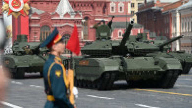 Modelul T-14 Armata este cel mai modern tanc din dotarea armatei ruse. Sursa foto: Profimedia Images | Poza 7 din 20