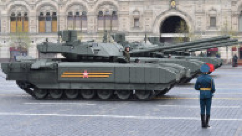 Modelul T-14 Armata este cel mai modern tanc din dotarea armatei ruse. Sursa foto: Profimedia Images | Poza 4 din 20