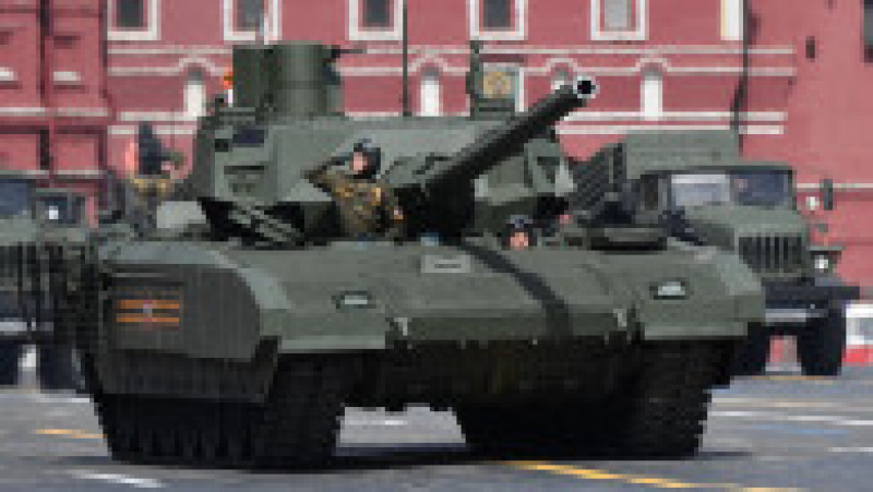 Modelul T-14 Armata este cel mai modern tanc din dotarea armatei ruse. Sursa foto: Profimedia Images | Poza 5 din 20