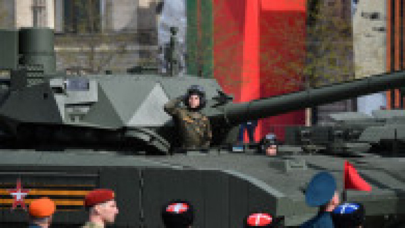 Modelul T-14 Armata este cel mai modern tanc din dotarea armatei ruse. Sursa foto: Profimedia Images | Poza 18 din 20