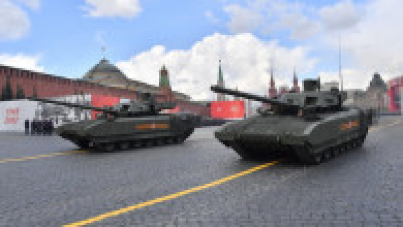 Modelul T-14 Armata este cel mai modern tanc din dotarea armatei ruse. Sursa foto: Profimedia Images | Poza 16 din 20