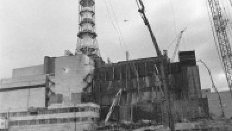 Pe 26 aprilie 1986, reactorul 4 al centralei nucleare Cernobîl din Ucraina a explodat, după șir de erori umane, provocând cel mai grav incident din istoria nucleară civilă. Sursa foto Profimedia Images | Poza 7 din 30