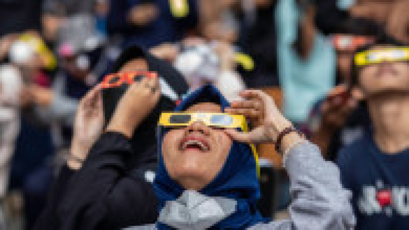 Eclipsa a putut fi urmărită din Indonezia, Australia și Timorul de Est. Foto: Profimedia Images | Poza 6 din 6